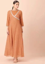 Dusty orange chips, annoyed, Angraja Kurta