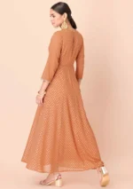 Dusty orange chips, annoyed, Angraja Kurta