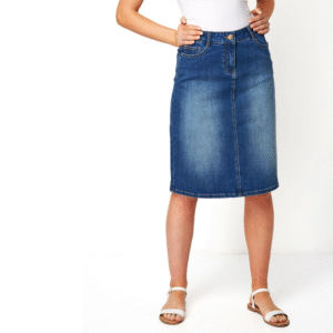 Denim Skirt Chic